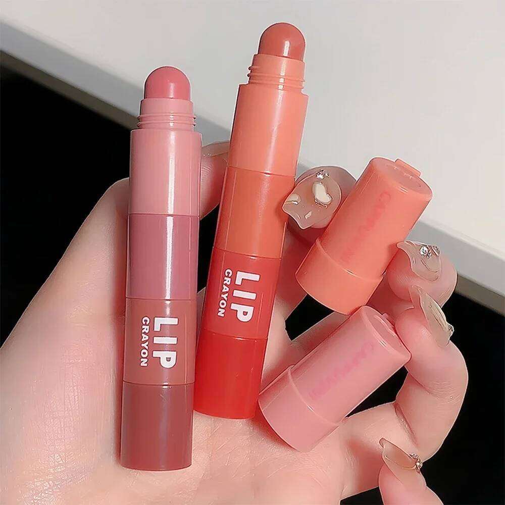 Set Gloss 4 Colors In 1 Matte Velvet Lipstick Pen Kit Lipliner Waterproof Lasting Not Fading Lip Makeup Cosmetics Z260310