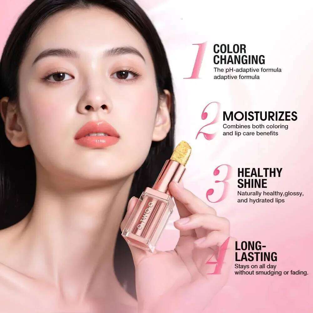 Smart Color Changing Lipstick Long Lasting Hydrating Balm Waterproof Lip Tint Moisturizing Treatment Repair Non Sticky Z260310