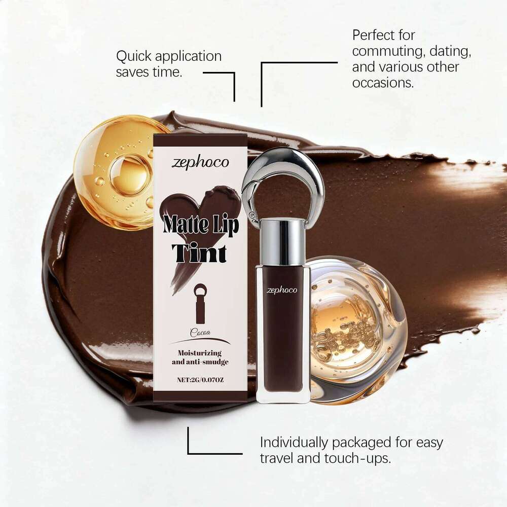 Christmas and Halloween Lip Gloss Smooth Easy To Apply Lightweight Matte Long-lasting Suitable Everyday Elegance Z260310