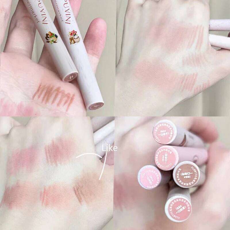 Matte Nude Pink Liner Lipstick Pencil Makeup Long-lasting Waterproof Brown Tint Draw Lip Outline Pen Korean Style Z260310