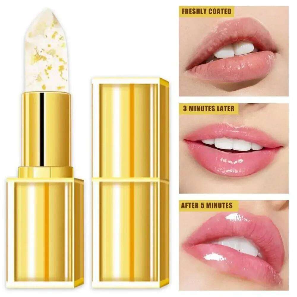Moisturizing Color Changing Lipstick Waterproof Anti Drying Lip Care Cream Remove Dead Skin Multifunctional Jelly Lips Gloss Z260310