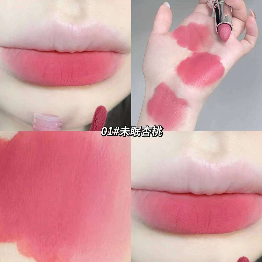 Gegebear Cute Misty Velvet with Matte Surface to Enhance Color and Brighten Bear Makeup Lipstick Z260310
