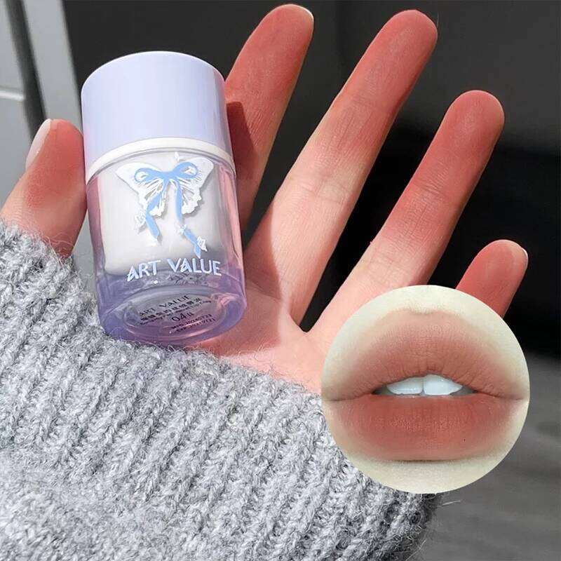 Matte Nude Liquid Lipstick Waterproof Long Lasting Sexy Rose Red Gloss Non-stick Cup Lip Stain For Women Korean Cosmetics Z260310