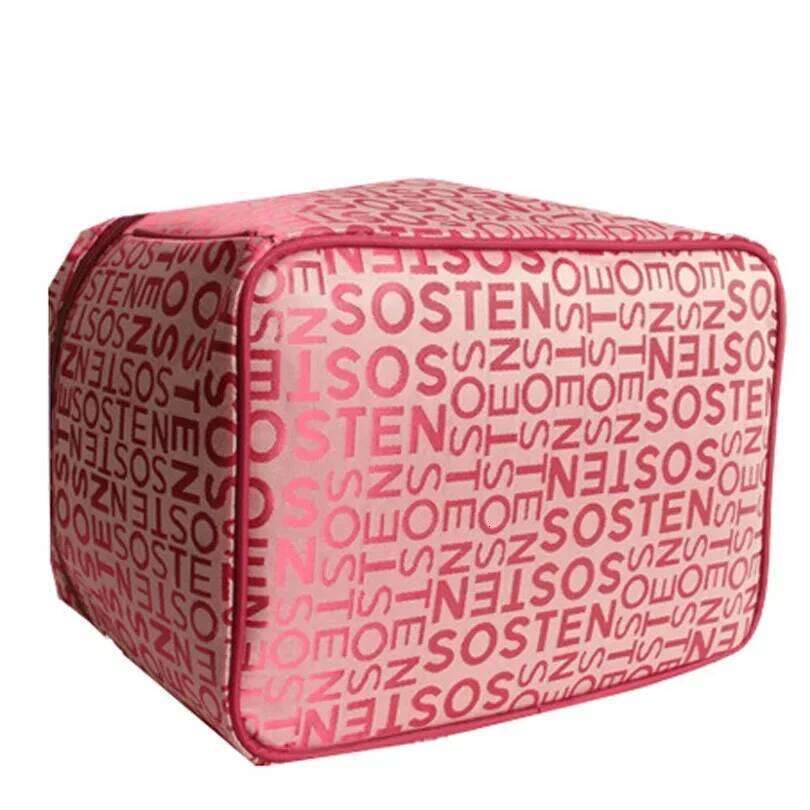 Extra Large Capacity Woman Cosmetic Bags Big Travel Toiletry Letter Pattern Necessary Organizer Makeup Bag Storage ZL100 XJ260310