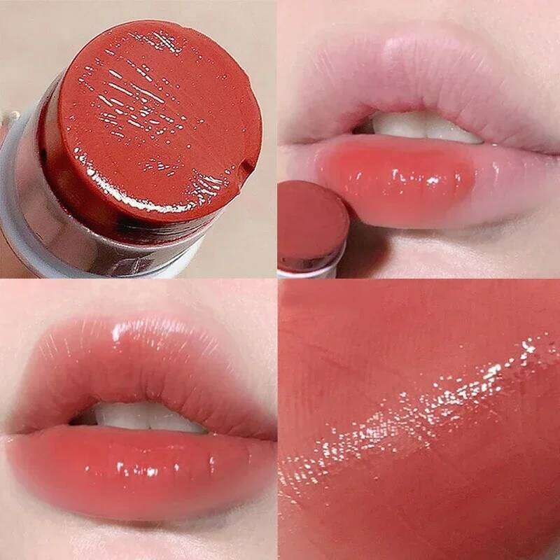 3 Colors/set Lipstick Nourishing Tint Lips Makeup Watery Lipgloss Lasting Moisturizing Colored Lip Balm Beauty Cosmetics Z260310