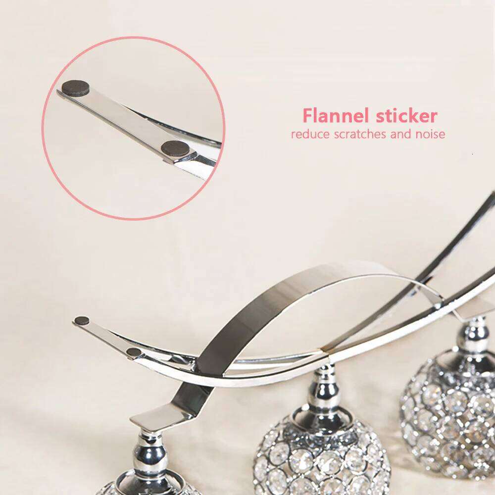 Crystal Candle Holders Home Decoration, Table Candelabra, Centerpieces for Living Room, Wedding Party, Christmas, 3 Arms H260310