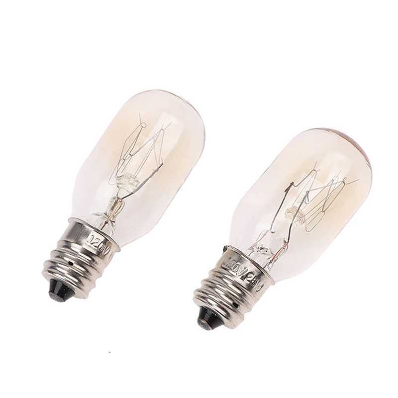 1Pc T20 E12 120V 15W/25W Salt Lamp Globe Bulb Incandescent Bulbs Refrigerator Oven Light Bulbs Replacement Light Bulb H260310
