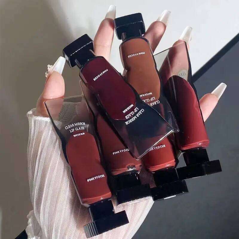 Transparent water-light glaze atmospheric pout mirror lip gloss does not take off makeup whitening lipstick Z260310