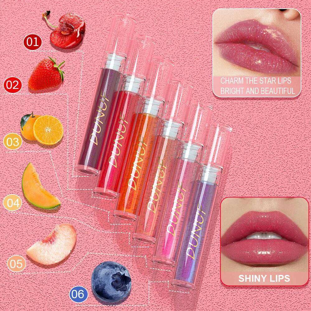 3 pieces of cherry peach flavor long-acting lipstick, which changes color with the temperature, fade, and does not Z260310