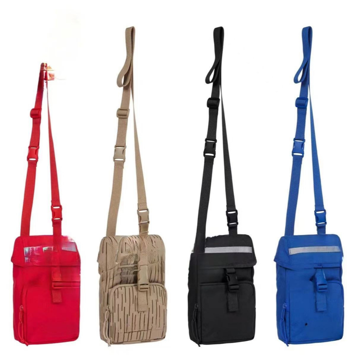 Shoulder bag Handbags Outdoor Messenger Bags Unisex Fanny Pack Crossbody Shoulder Bag pochette Multiple pockets fashion Messenger bag yundz