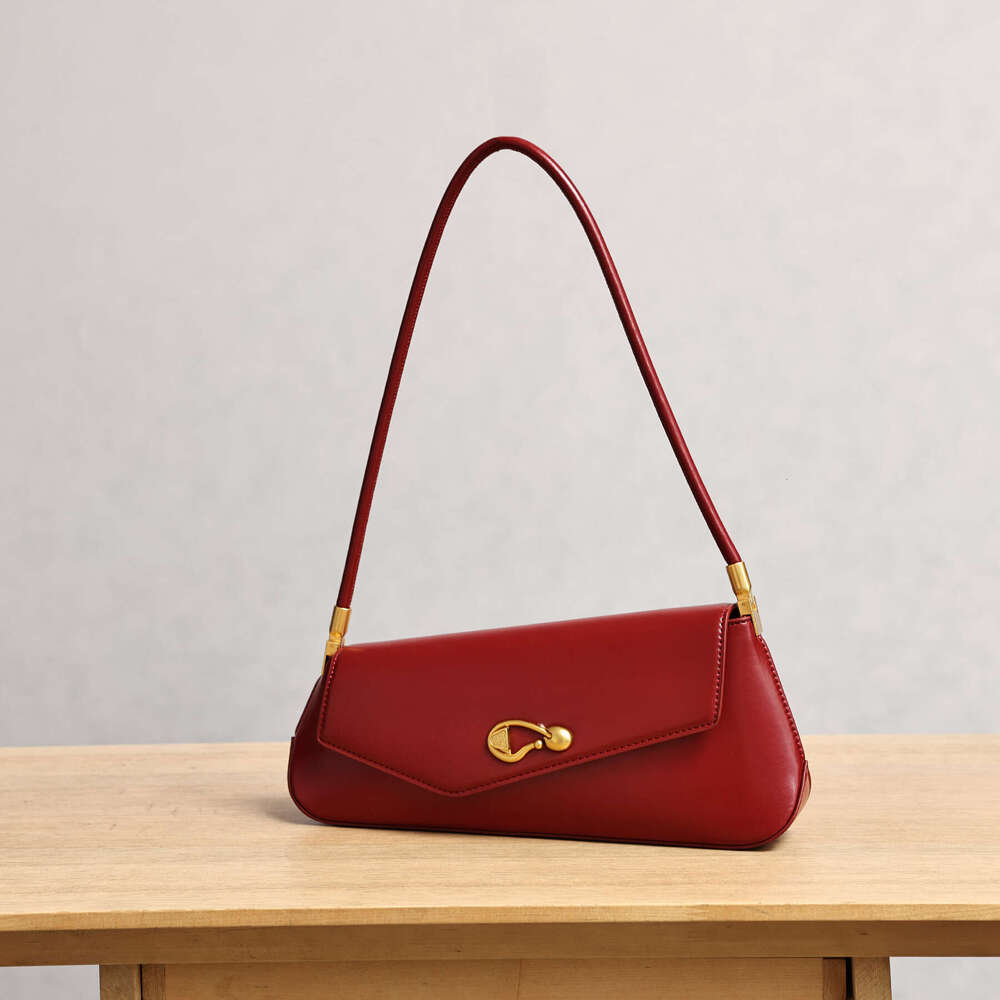 Luxury Shoulder Bags Totes Hobo HHJBAG Original Design French Retro Underarm Autumn Winter High End Baguette Single Commuting Women S Bag SENYY