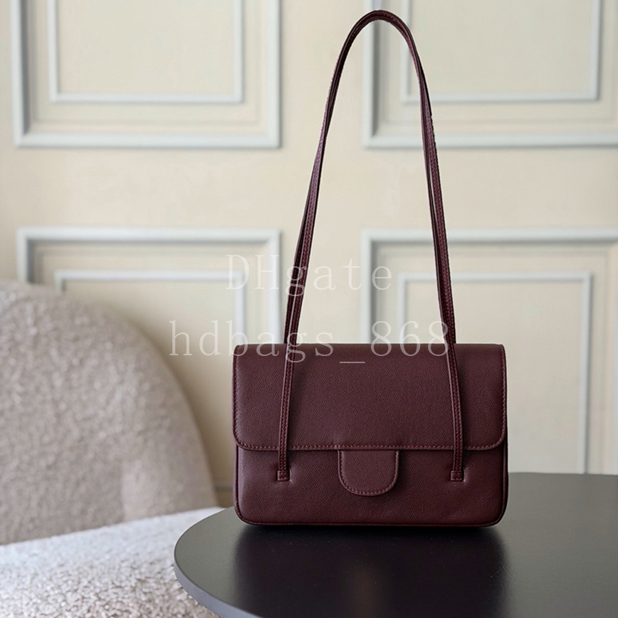 Mirror quality Designer Shoulder bag Small Flap bag Hobo Bags Luxury Calfskin Underarm Bags Lady Handbags 22cm With Box 26PAS6130A