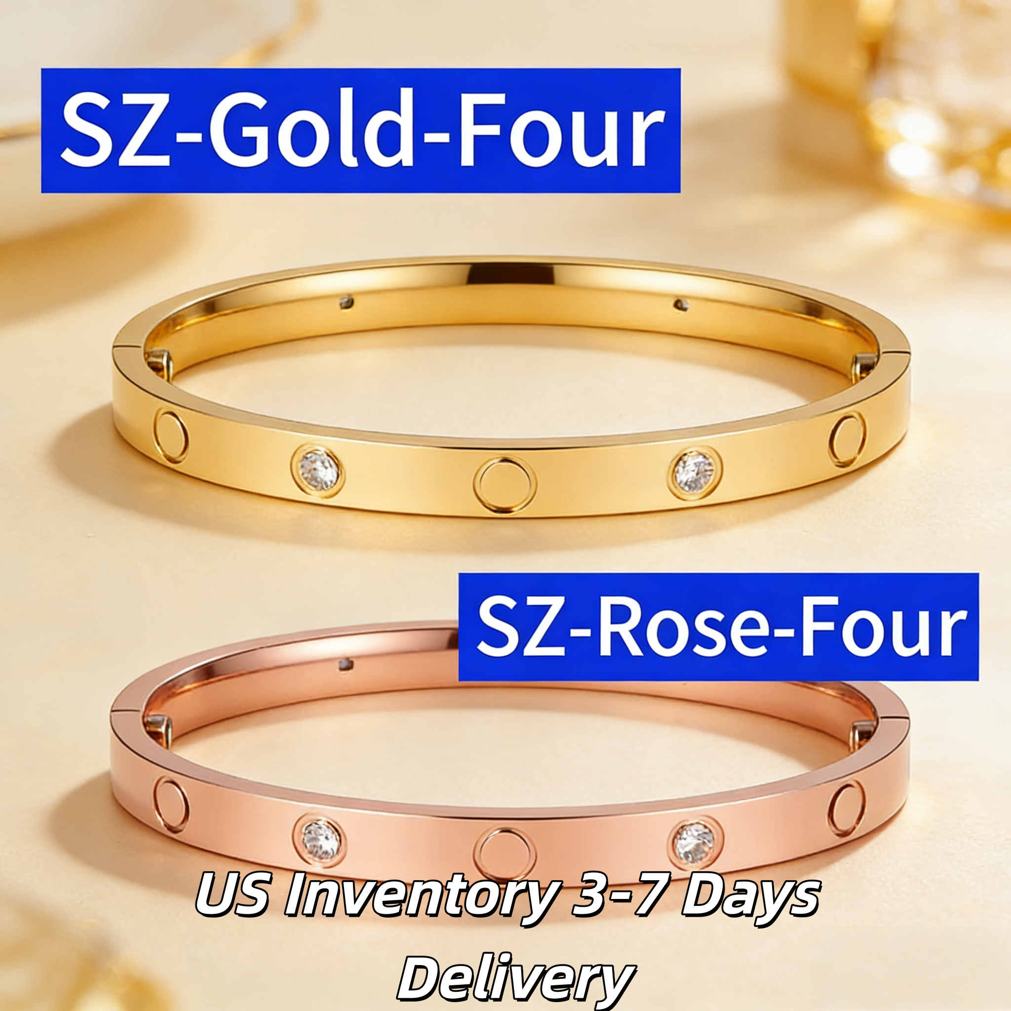 lujo bracelet rose gold sliver diamond couple bracelets women bracelets gifts bracelet jewelry designer bracelet modern chic female fashion accessory