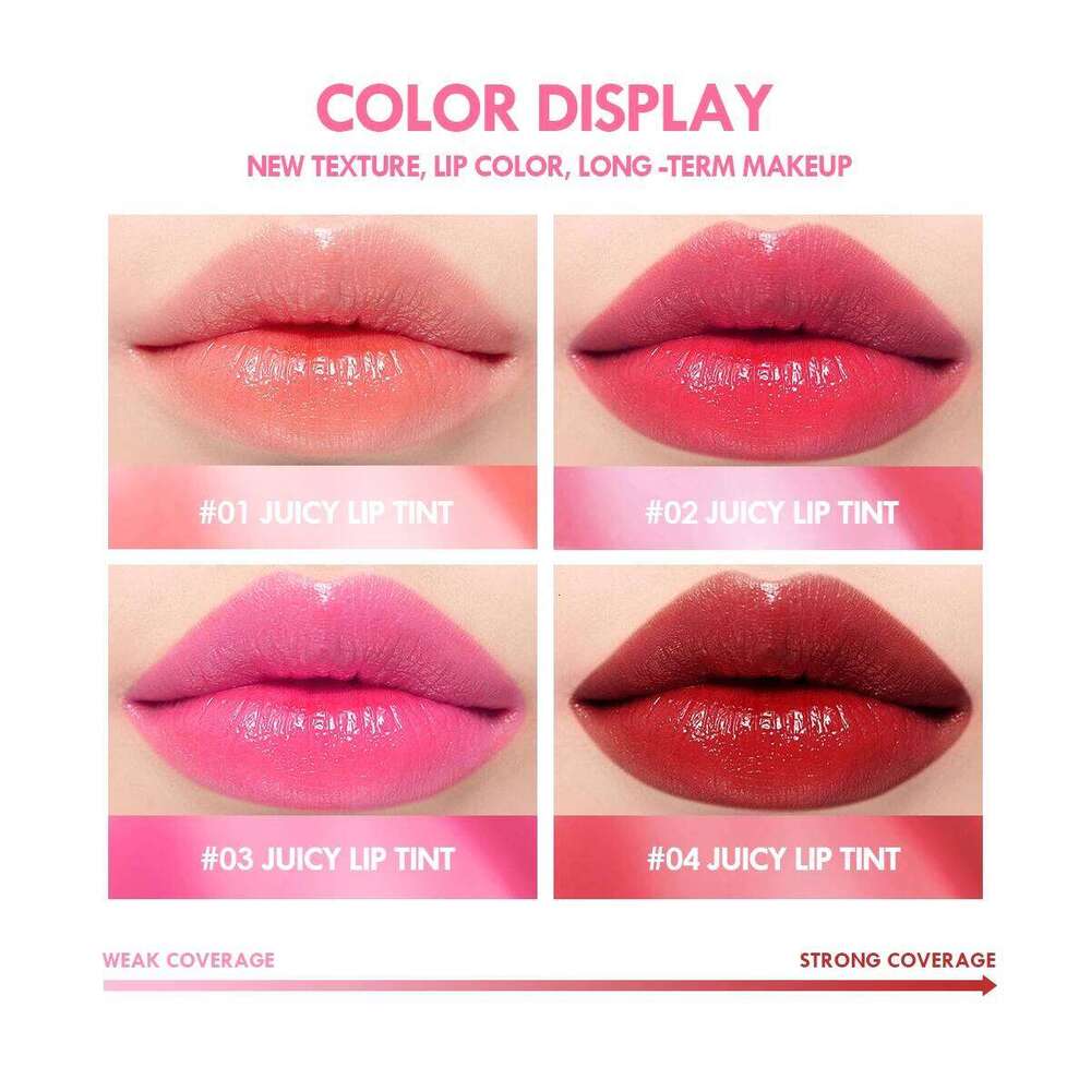 Gloss Silky-smooth Long-lasting Liptint Moisturizing Liquid Lipstick Cream Lip Glaze Makeup Cosmetics Z260310