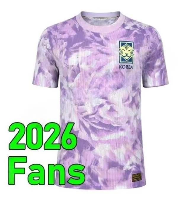 2026 World Cup South Korea soccer jerseys SON national team 26 27 H C HWANG HEECHAN KANGIN MINJAE football shirt men kids kit korea RED jersey Long Go