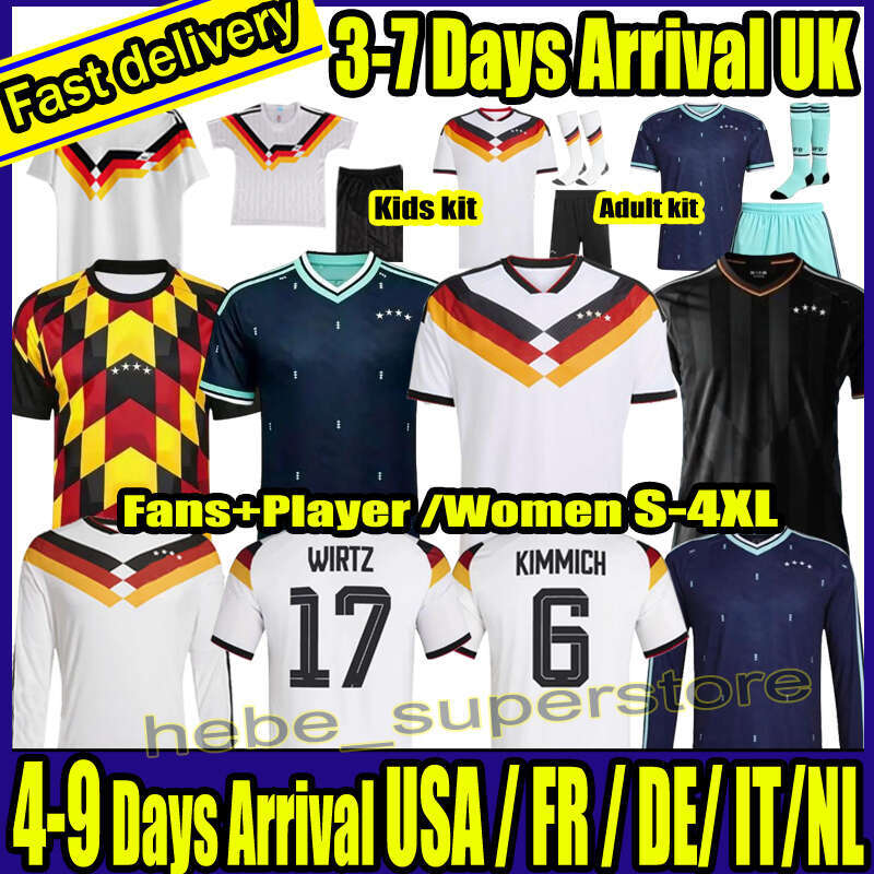 S-4XL 2026 2027 World Cup football jersey Germanys WIRTZ woman Soccer Jerseys Player Version HUMMELS KROOS GNABRY MUSIALA MULLER HAVERTZ Whiteout Beckenbauer