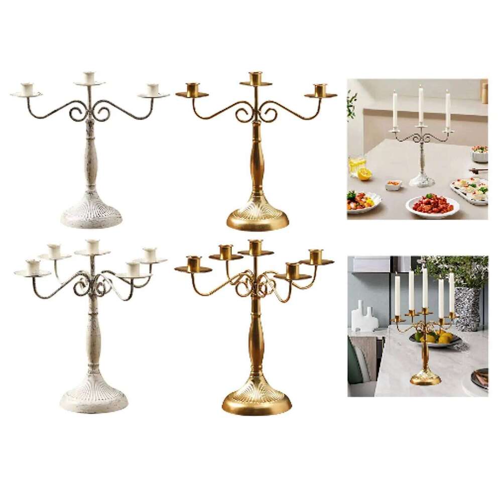 Candlestick Holder Candelabrum Anniversary Halloween Multi Arm Candelabra H260310
