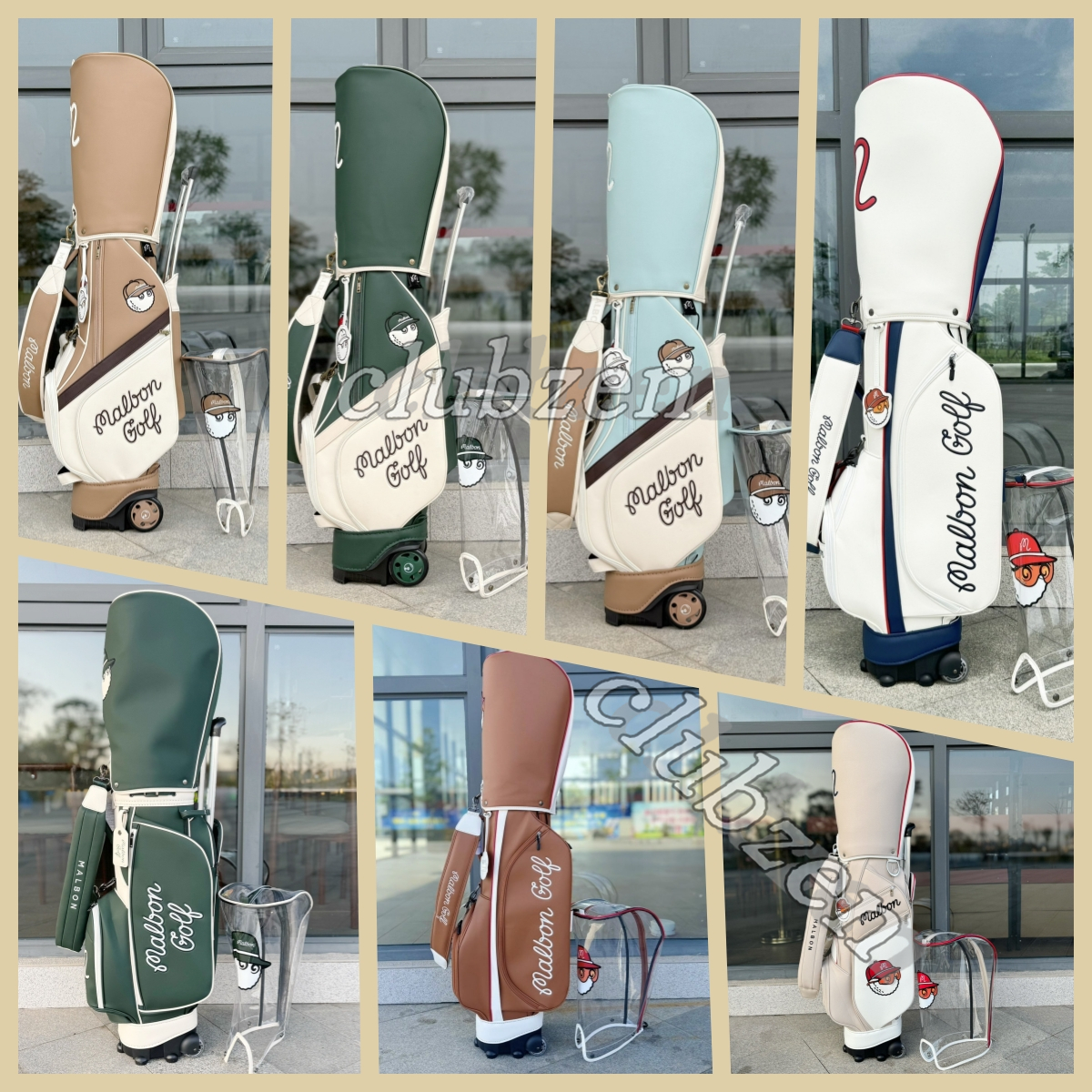 Golf Bag golf club clubzen outdoor sports unisex equipment Professional waterproof lightweight standard large capacity custom 500133