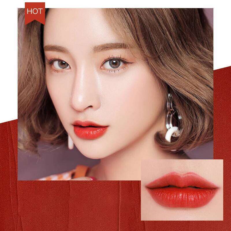 5 Waterproof Non-stick Cup Round Tube Moisturizing easy to color Gloss Long-lasting Lip Lipstick Cosmetics Z260310