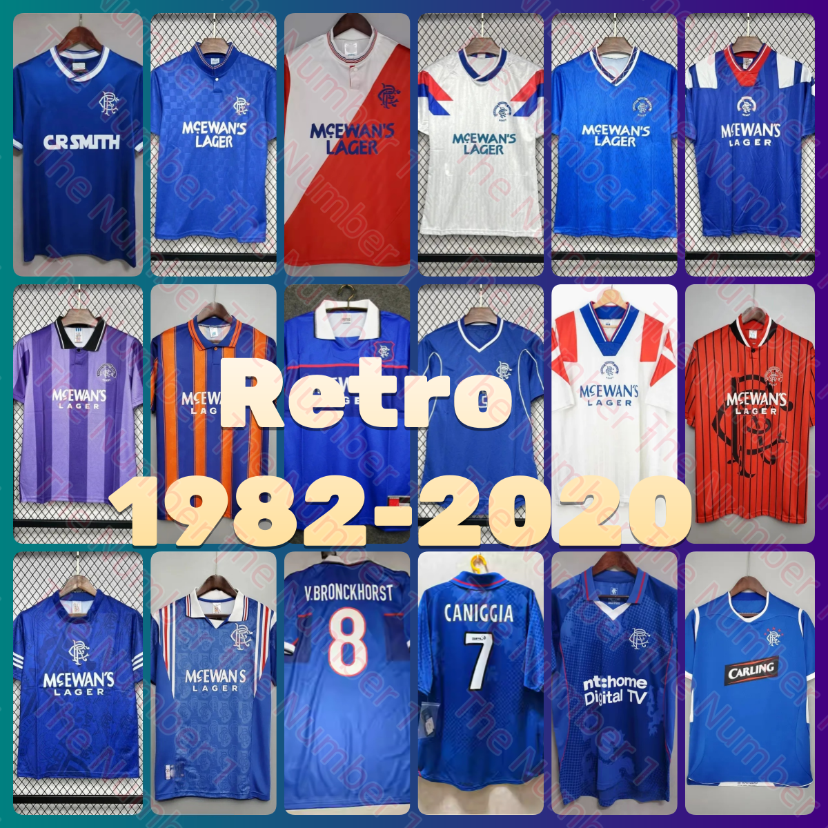 RANGersFC Home 02 03 CANIGGIA AMORUSO Glasgow Retro soccer jerseys GERRARD GASCOIGNE LAUDRUP gerrard MCCOIST 82 87 90 92 93 95 98 football shirt 150th Anniversary