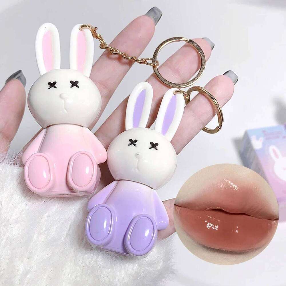 Gege Bear Rabbit Glaze, Matte Velvet Lip Clay Long-lasting Color Non-drying Lipstick Lipgloss Z260310