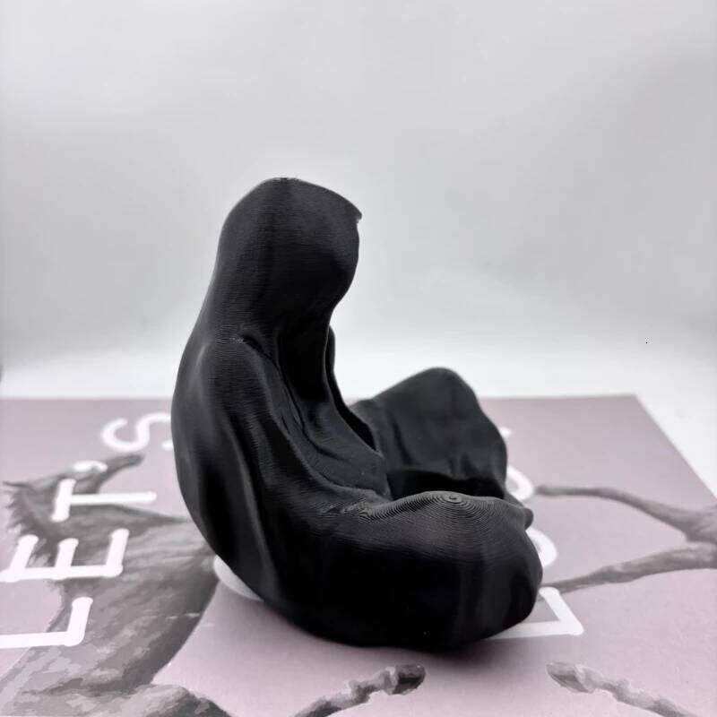 3D Printed Ghost Wizard Holder, Gothic Aromatherapy Ornament Candle Holder Halloween and Christmas Decoration H260310