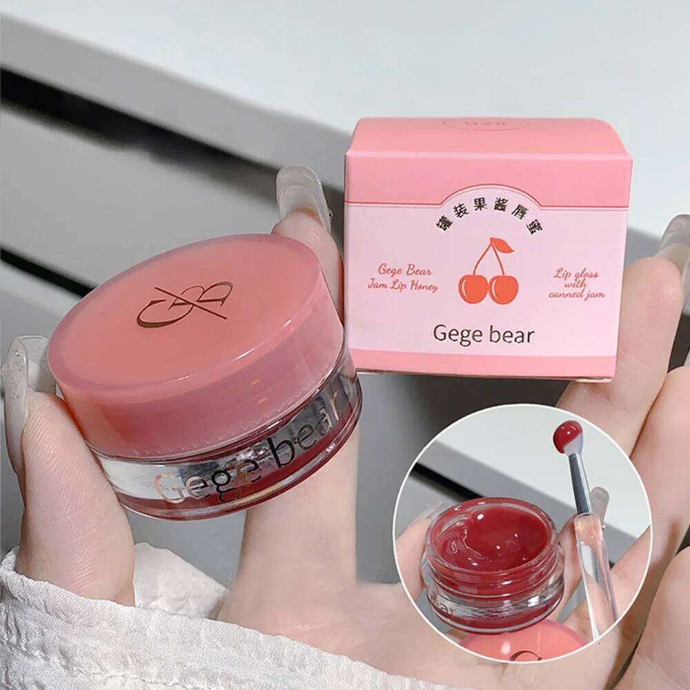 Gege Bear Gloss Moisturizing Lipstick Long Lasting High color rendering Women Lip Tint Face Makeup Z260310