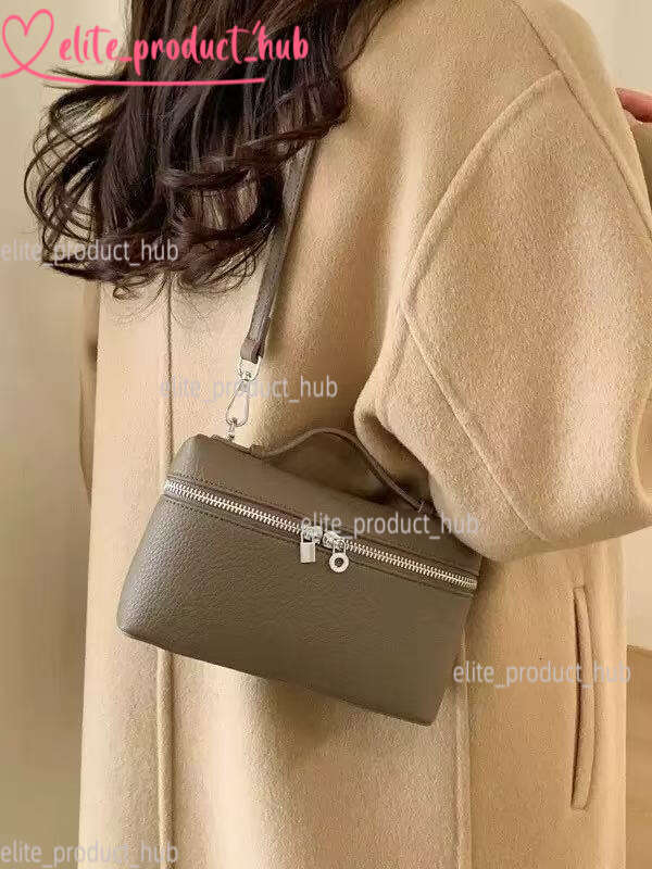 Evening Bags Cowhide With Markings Commuting Designer Bag Lorolies Piana Bag Handbag Simple Single Pockot Shoulder Lunch Box Women Lorolys Pianolys Bag A70