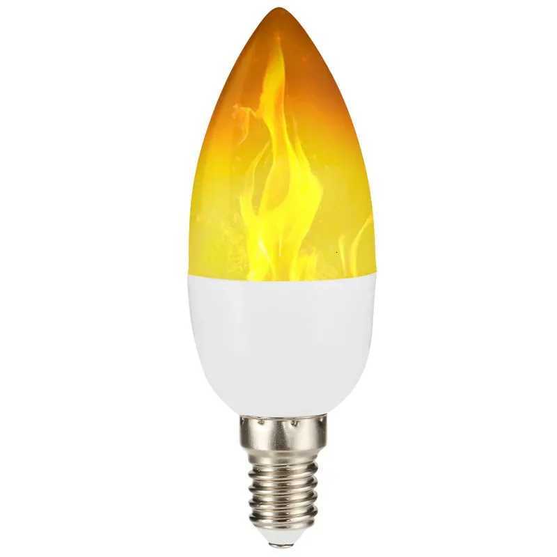 E14 LED Flame Light Bulbs 4 Modes Party LED Flame Effect Light Simulation Fire Lights Bulb Garden Decor Flickering Lamp H260310