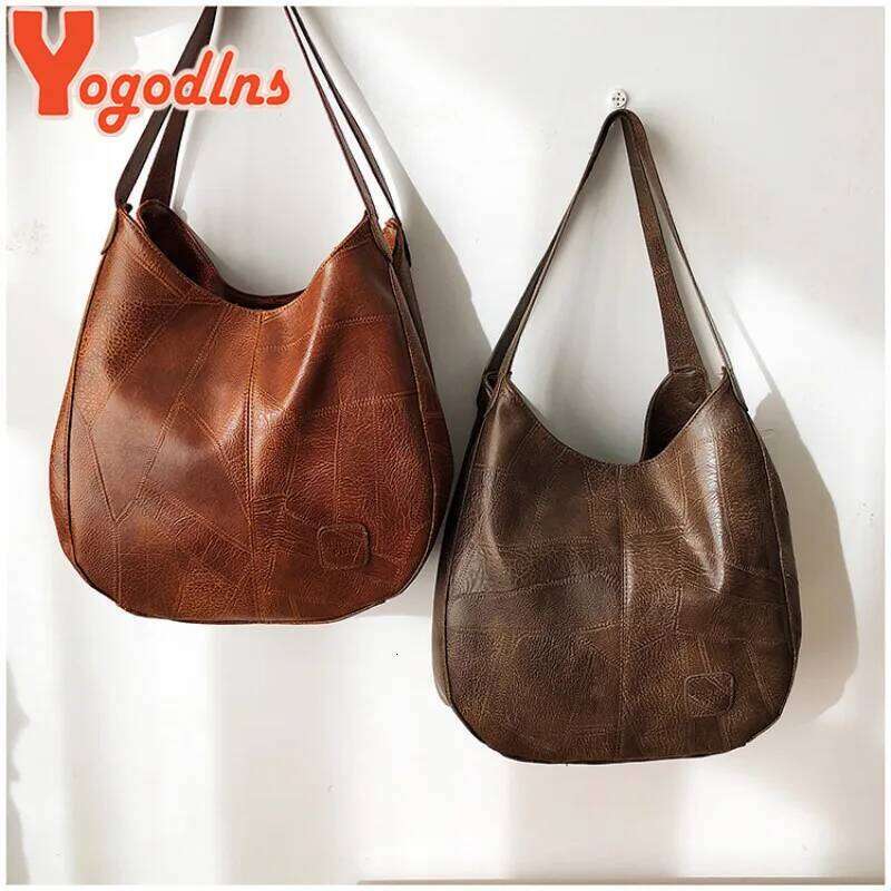 Yogodlns Vintage Hand Bag Designers Luxury Handbags Women Shoulder Tote Female Top-handle Bags Fashion Brand XJ260310