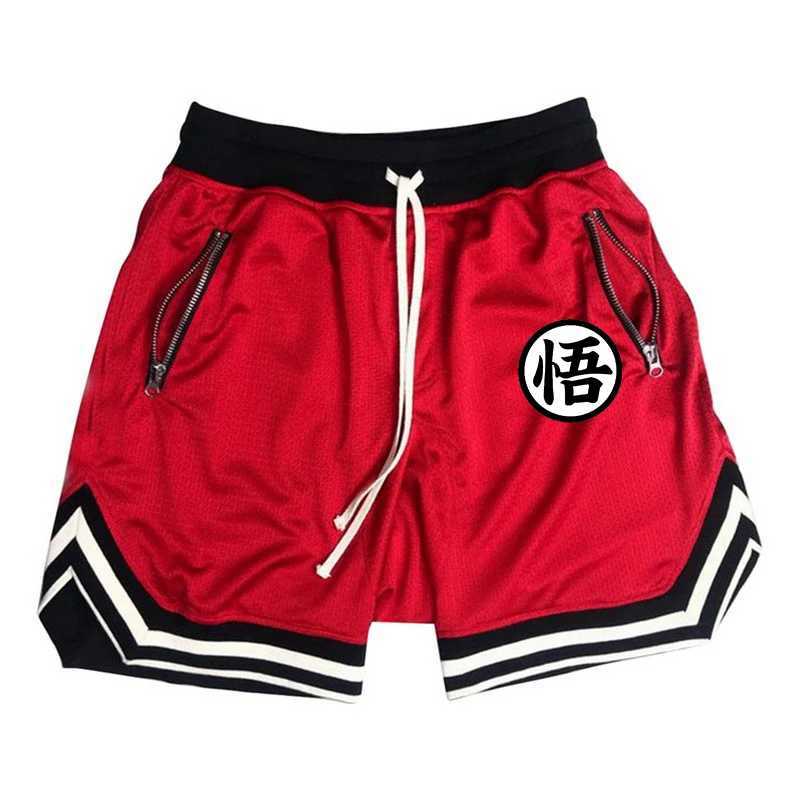 Mens Fitness Joggers Casual Breathable Short Sports Basketball Shorts Mesh Quick Dry Gym Shorts for Male Pants Summer N260310