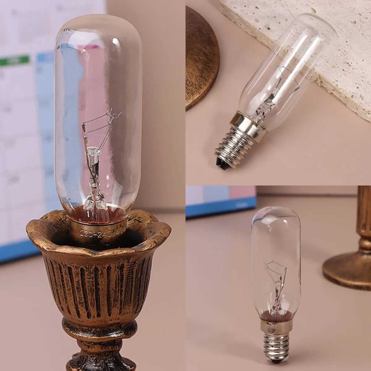 New Range Hood Light Bulb E14 LED Light T25 220V 40W Cooker Hood Filament Lamp Extractor Fan Bulb Lighting Indicator Bulb H260310