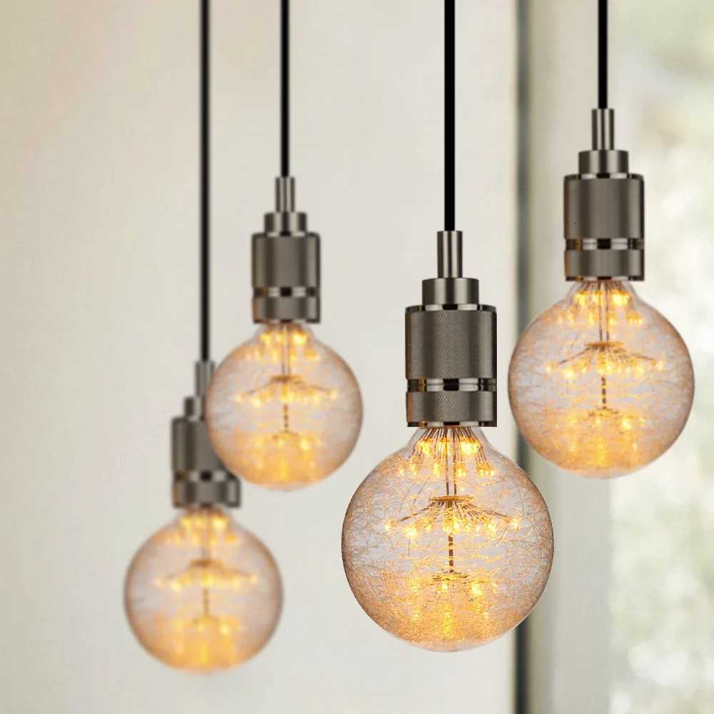 TIANFAN Vintage Led Bulbs G80/G95/G125 Fiberglass Moonlight Bulb 3W 2200Kelvin Warmth Glow Edison Decorative Light Bulb H260310