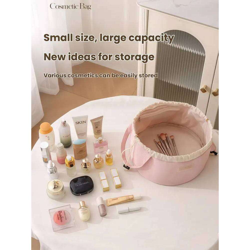1PC 2025 Autumn/Winter new makeup large-capacity portable travel toiletry storage bag, drawstring bundle bag XJ260310