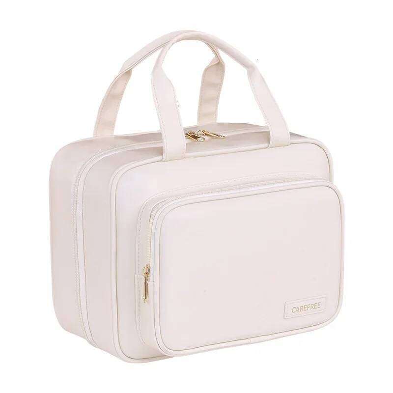 New Multi-layer Hanging Cosmetic Bag Large Capacity Waterproof Transparent Makeup Organizer for Travel PortableToiletry Pouch XJ260310