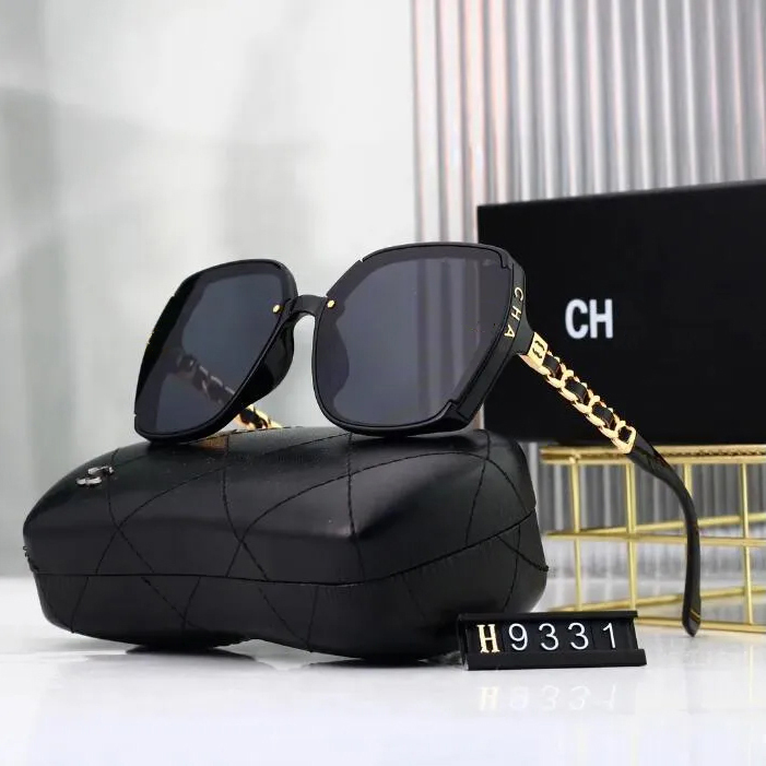 Designer Sunglasses Men sunglases designer women Classic Metal frameless Glasses Leopard Head Composite Metal Rimless Optical Frame Sunglasses 9331