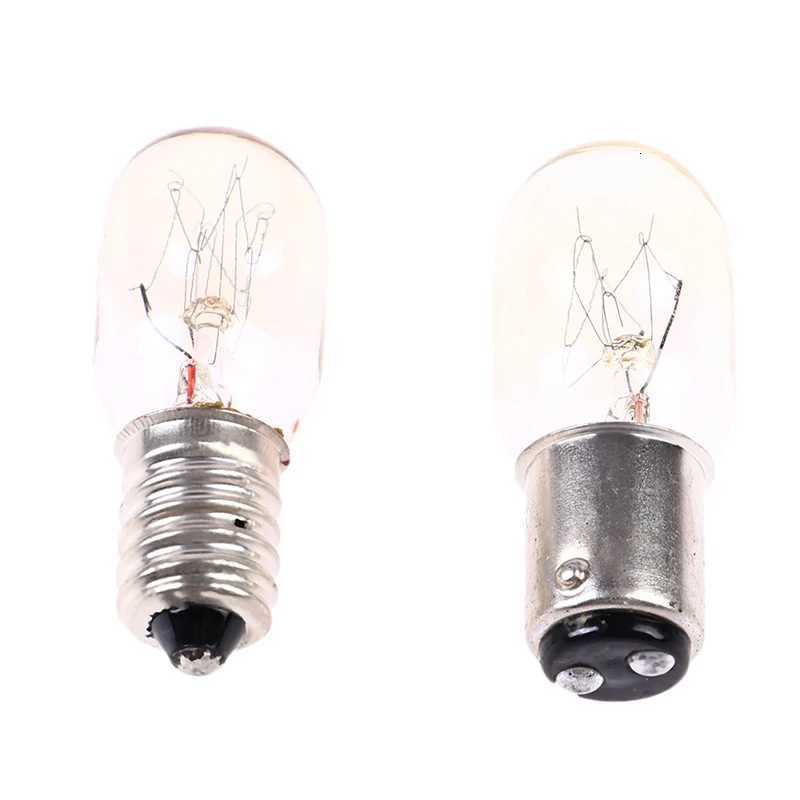 15W BA15D E14 220v Sewing Machine Bulb Incandescent Lamp Corn LED Fridge Light Bulb Led Light Bulb For Sewing Machine Supplies H260310