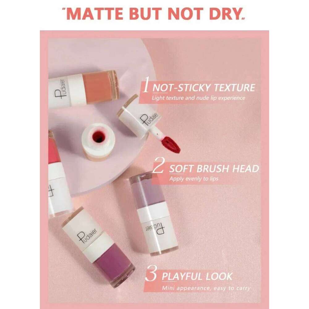 Free Shiping Velvet Matte Liquid Lipstick Makeup Lasting Colorfast Non-stick Cups Glaze Lip sticks Gloss Cosmetics Z260310