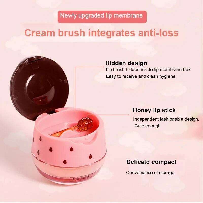 Makeup Care Lipstick Crack Prevention Moisturizing Good Night Mask Nourishing Mouth Red Base And Fading Lip Lines Z260310