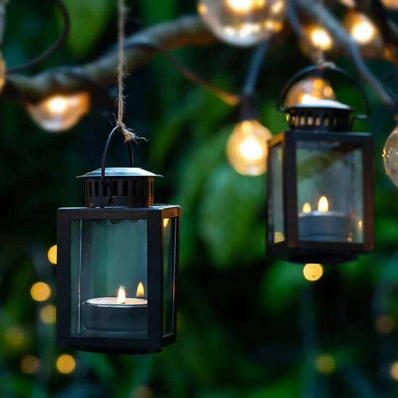 1PC Retro Romantic Lantern Stand Metal Wedding Outdoor Garden Tea Light Creative Hand-held Iron Candle Holder Home Decor H260310