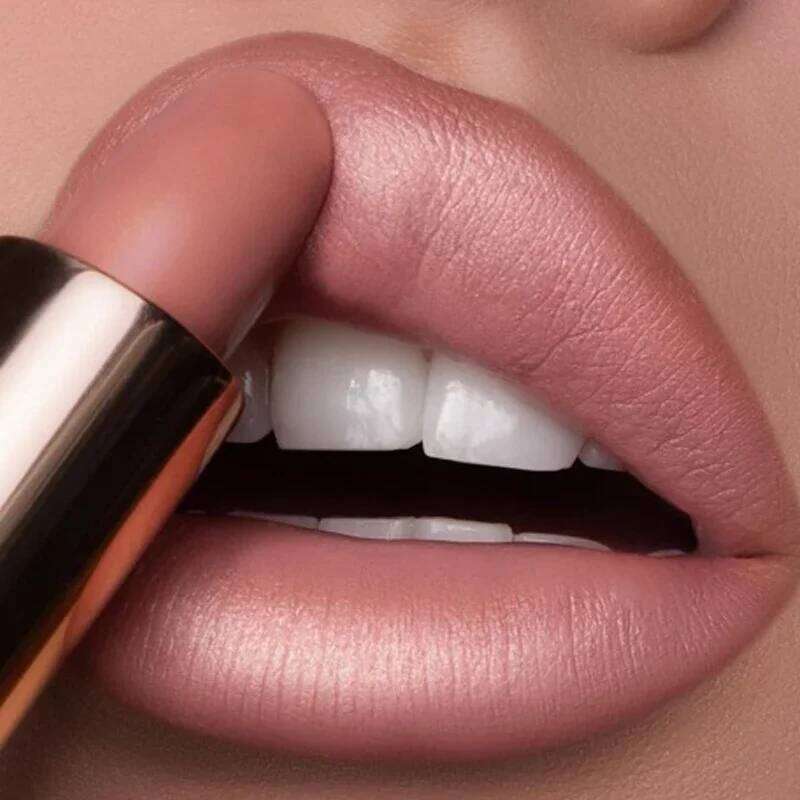 Nude Velvet Matte Lasting Waterproof Color Rendering Non-stick Cup Lipstick Lips Liner Pencil Korean Makeup Cosmetics Z260310