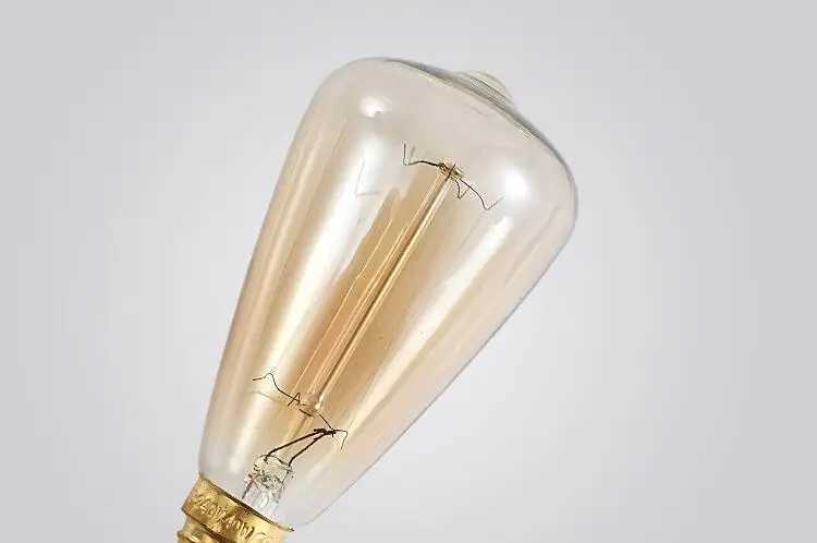 Edison Bulbs ST48 E14 40W 220V Christmas Tree Incandescent Bulbs 40W ST48 Filament Retro Edison Light For Pendant Lamp H260310