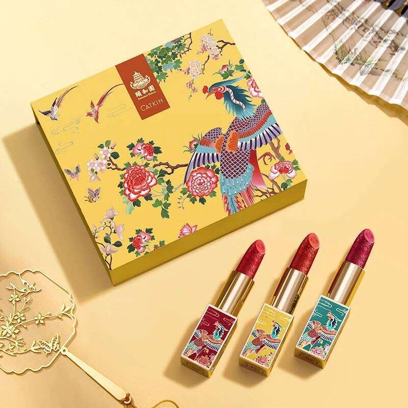 CATKIN Summer Palace Semi-Matte Lipstick Long Lasting for 24HLightweight Soft and Ultra Hydrating Lipsticks Z260310