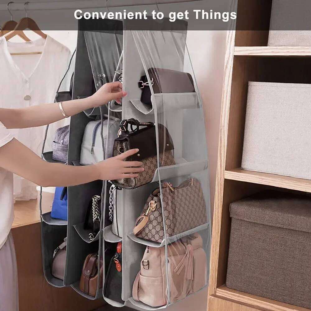 Handbag Hanging Purse for Organizers Storage Hanger Oxford Cloth Closet Bag Organizer 26W0310