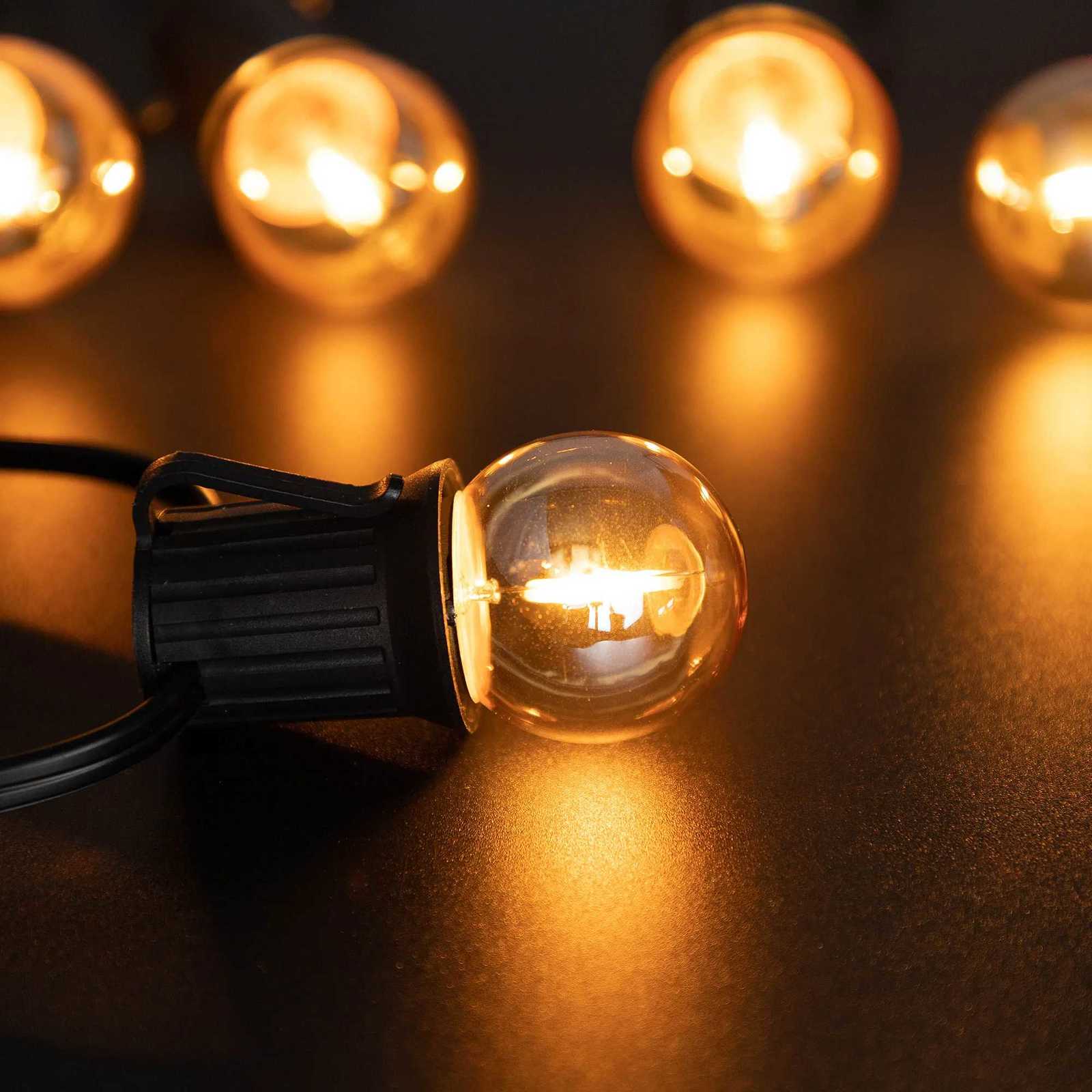 Vintage Globe Light Bulb G40 1W Equal to 10 Watts Led Filament Bulb 2200K Warm White 220V Gold Tint Glass E27 Base Dimmable Lamp H260310