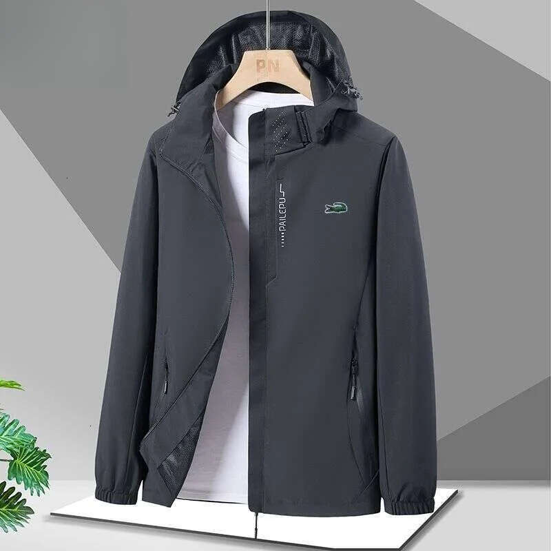 Jackets Outerwear Coats Outdoor Sports for Men Women Single Layer Thin Trendy Windproof Waterproof Spring and Autumn Jacket Men's Clothing - view 6