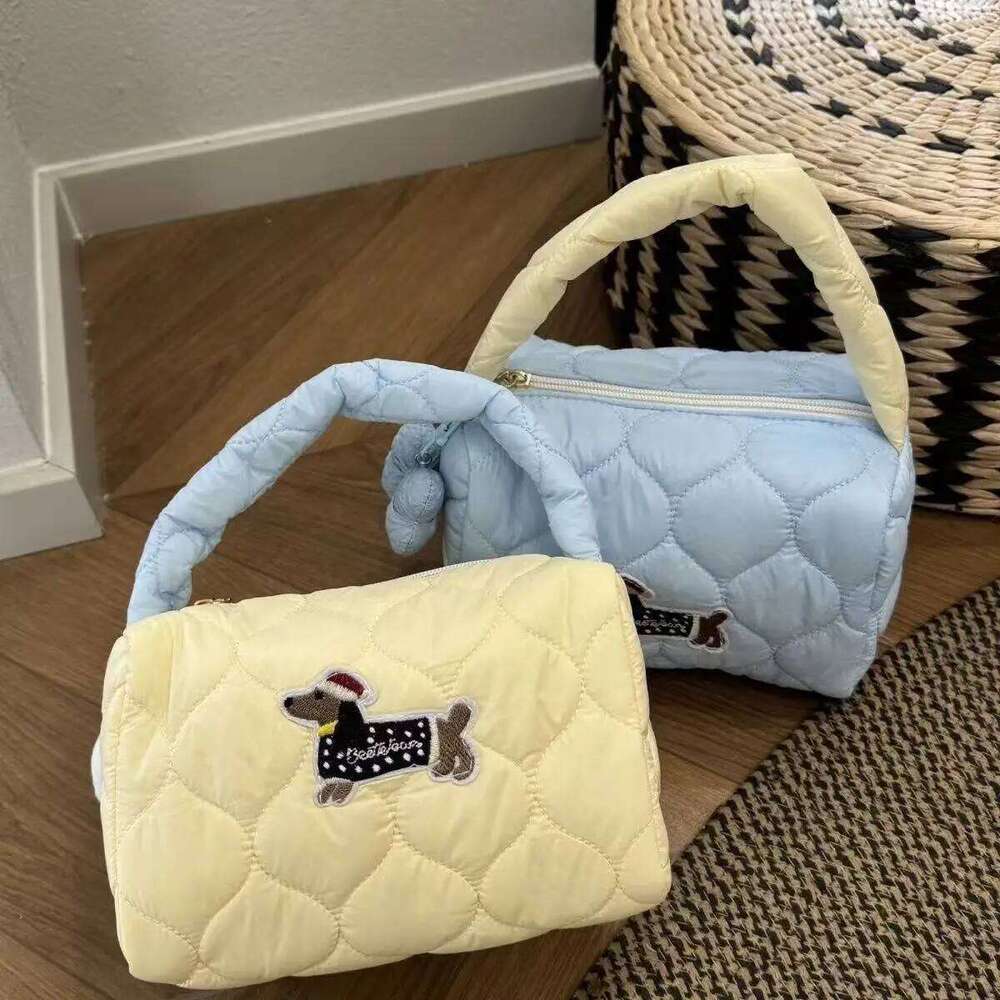 Cute Dachshund Dog Makeup Bag Large Capacity Portable Travel Cosmetic Organizer Tote XJ260310