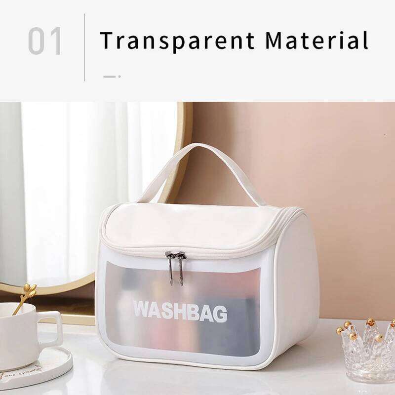 Portable Travel Multifunctional Cosmetic Bags for Women Wash Waterproof Swimming Makeup Storage Bag Large-Capacity XJ260310