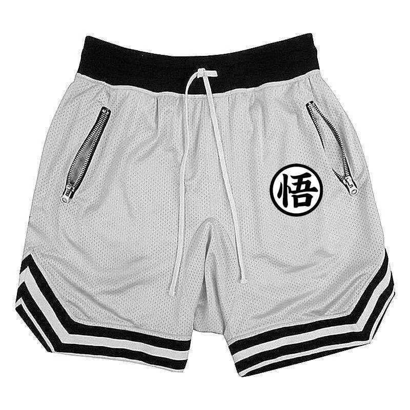 Mens Fitness Joggers Casual Breathable Short Sports Basketball Shorts Mesh Quick Dry Gym Shorts for Male Pants Summer N260310