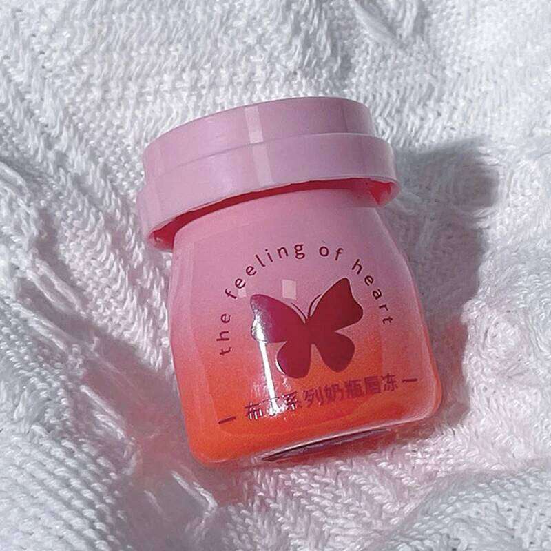 Milk Bottle Water Gloss Mirror Face Lip Frozen Through Not Easy to Stain Cup Women's Lipstick Z260310